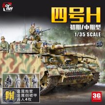  Panzer IV Ausf.H early/mid. with Figures - 1/35 - 4 figurával!