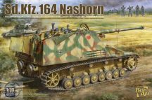   Border model BT024 1:35 Sd.Kfz. 164 Nashorn Early/Command w/4 figures - 4 figurával!