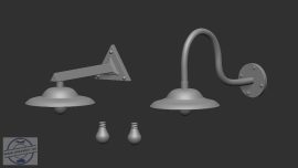 Street Lamps - 1/72 - 4 db