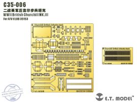 WWII British Churchill MK.III - 1/35 - AFV Club