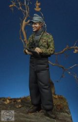 Német páncélos tiszt - 1/35