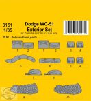 Dodge WC-51 Exterior set 1/35 / for Zvezda and other kits