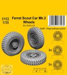 Ferret Scout Car Mk.2 Wheels - 1/35 - Airfix