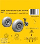 Henschel Hs 129B Wheels - 1/48 - Hasegawa/Hobby 2000