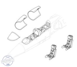 L-39 C/ZA - interior set for EDU 1/72