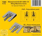   Messerschmitt Bf 109E-1/5 Wing Machine Guns - 1/72 - Special Hobby/Eduard