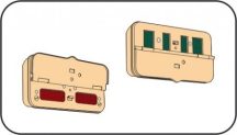 Germ.Distance rear lights"Notek"WWII