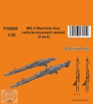 MG 3 Machine Gun - vehicle-mounted variant (2 pcs) - 1/35