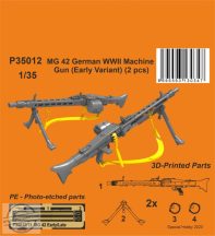 MG 42 German WWII Machine Gun (Early Variant) - 1/35