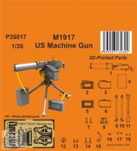 M1917 US Machine Gun - 1/35