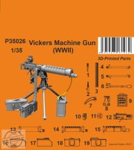 Vickers Machine Gun (WWII variant) - 1/35