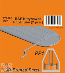 RAF Kittyhawks Pitot Tube (2 pcs.) - 1/72