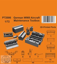 German WWII Aircraft Maintenance Toolbox - 1/72