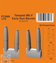 Tempest Mk.V Early Gun Barrels - 1/72 - Airfix