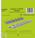 Junkers Ju 87D/G Exhausts - 1/72 - Academy, Special Hobby...