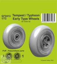   Tempest/Typhoon Early type Wheels - 1/72 - Elsősorban Airfix