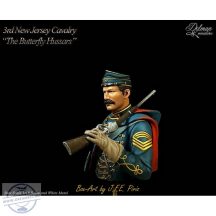 3rd.NJ Cavalry."The Butterfly Hussars"Bust 1/16