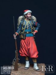 Zouave of the Imperial Guard, Crimea, 1855 - 54 mm