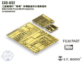 WWII US M7 Priest Mid Production - 1/35 - Dragon (3 fotomaratott lap)