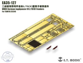 WWII German Jagdpanzer IV L/70(V) Fenders - 1/35 - Tamiya elsősorban