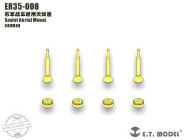 Soviet Aerial Mount - 1/35 - 4 db antenna alap