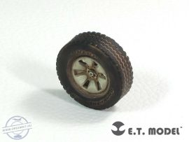 Technical Pick up Truck Weighted Road Wheels - 1/35 - Meng - 5 db kerék