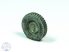 Technical Pick up Truck Weighted Road Wheels Type.2 - 1/35 - Meng elsősorban - 4 + 1 db kerék