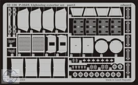 P-38J/ L exterior - 1/32 - Trumpeter