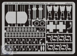 P-38L undercarriage - 1/32 - Trumpeter