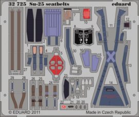 Su-25 seatbelts - 1/32