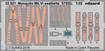 Mosquito Mk. VI seatbelts STEEL - 1/32