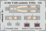 P-40E seatbelts STEEL - 1/32