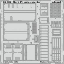 Mark IV male exterior - 1/35 - Tamiya