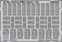 German WWII clamps -1/35