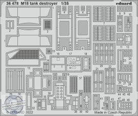 M18 tank destroyer - 1/35 - Tamiya
