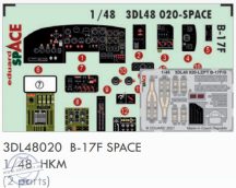 B-17F SPACE - 1/48 - HKM