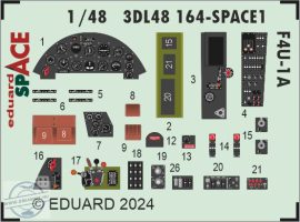 F4U-1A Corsair SPACE fotomaratott övvel - 1/48 - Magic Factory