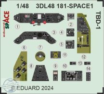 TBD-1 SPACE fotomaratott övvel - 1/48 - Hobbyboss