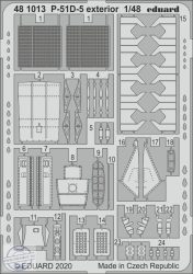 P-51D-5 exterior - 1/48 - Airfix