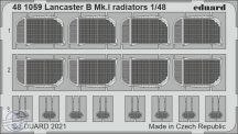Lancaster B Mk.I radiators - 1/48 - HKM