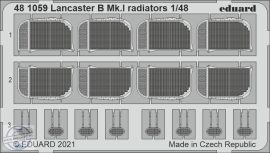Lancaster B Mk.I radiators - 1/48 - HKM