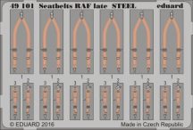 Seatbelts RAF late STEEL - 1/48