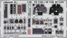 Bf 110D interior - 1/48 - Dragon (2 fotomaratott lap)