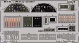 G4M Betty interior S.A .- 1/48 - Tamiya