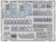 EF-2000 Two-seater interior S.A .-  1/48 - Revell