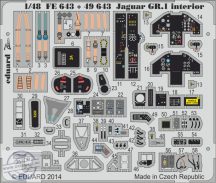 Jaguar GR.1 interior S.A.- 1/48 - Kitty Hawk