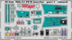 MiG-21PFM interior - 1/48 - Eduard