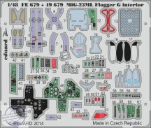 MiG-23ML Flogger G interior S.A.- 1/48 - Trumpeter