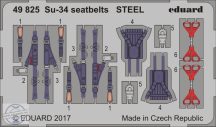 Su-34 seatbelts STEEL - 1/48 - Hobbyboss