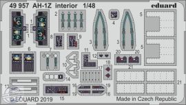 AH-1Z interior - 1/48 - Kitty Hawk